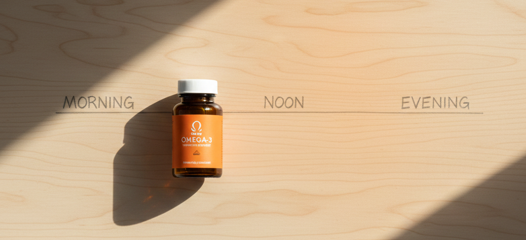 나만의 복용 루틴 - 오메가3