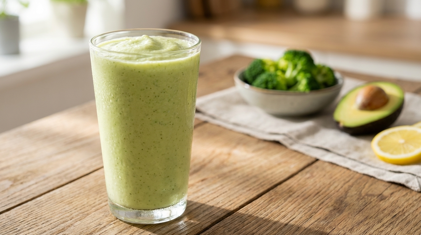 채소를 매 끼니 챙기기 어렵다면, 스무디 한 잔으로 시작해보세요