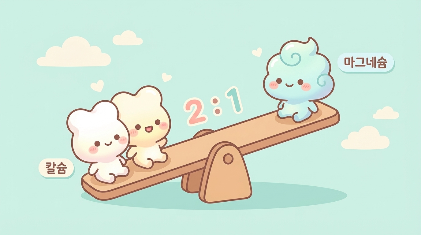 칼마디 영양제 칼슘,마그네슘 비율 약사가 알려드립니다