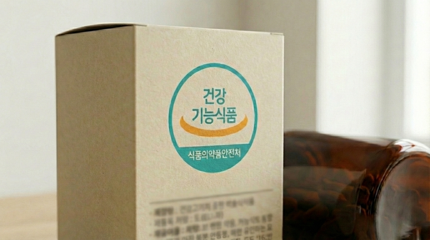 칼마디 영양제, 확인하세요! 건강기능식품 마크가 있는가?