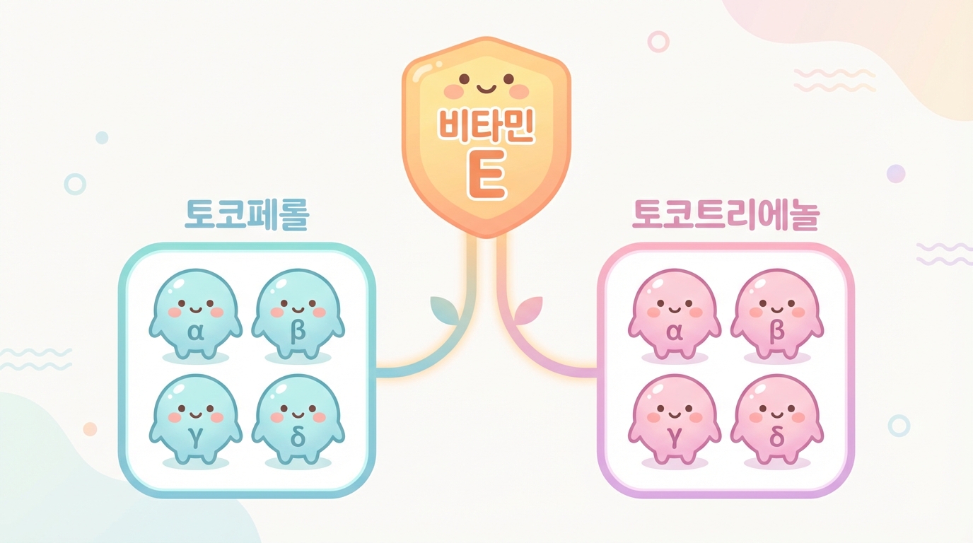 토코페롤 vs 토코트리에놀, 뭐가 다를까요?