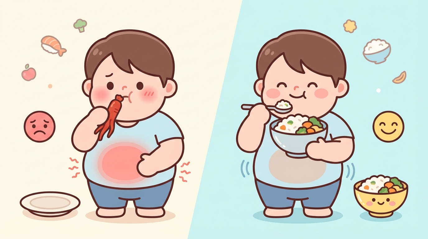 연구에 따르면, 공복에 홍삼을 먹으면 진세노사이드 성분이 위장 점막을 자극할 수 있다고 해요