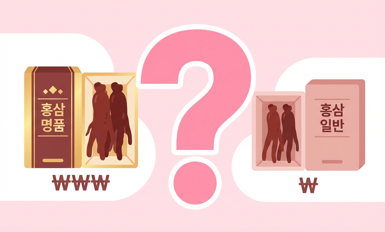 비싼 홍삼이 진짜 더 좋을까요?