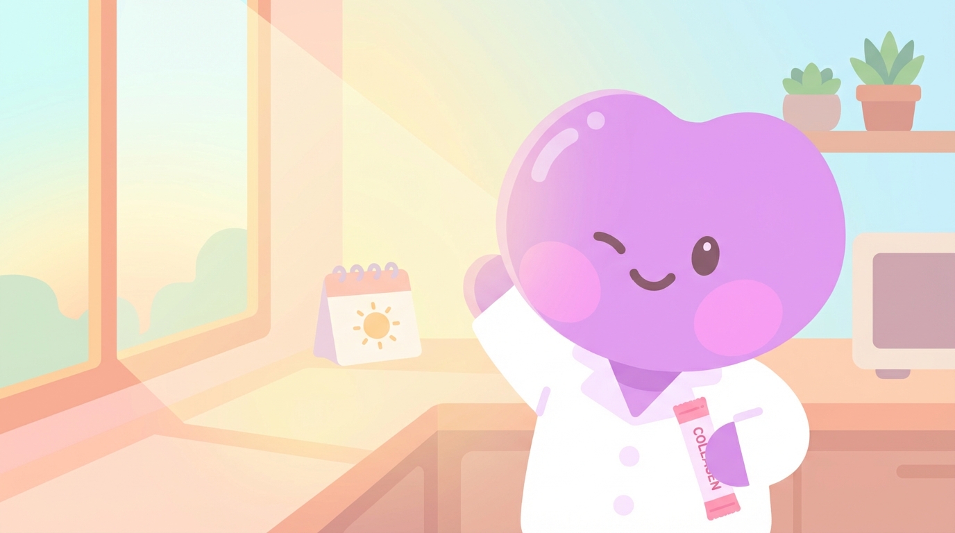 아침마다 챙기는 콜라겐 한 포, 의미가 있을까요? 약사가 답해드립니다