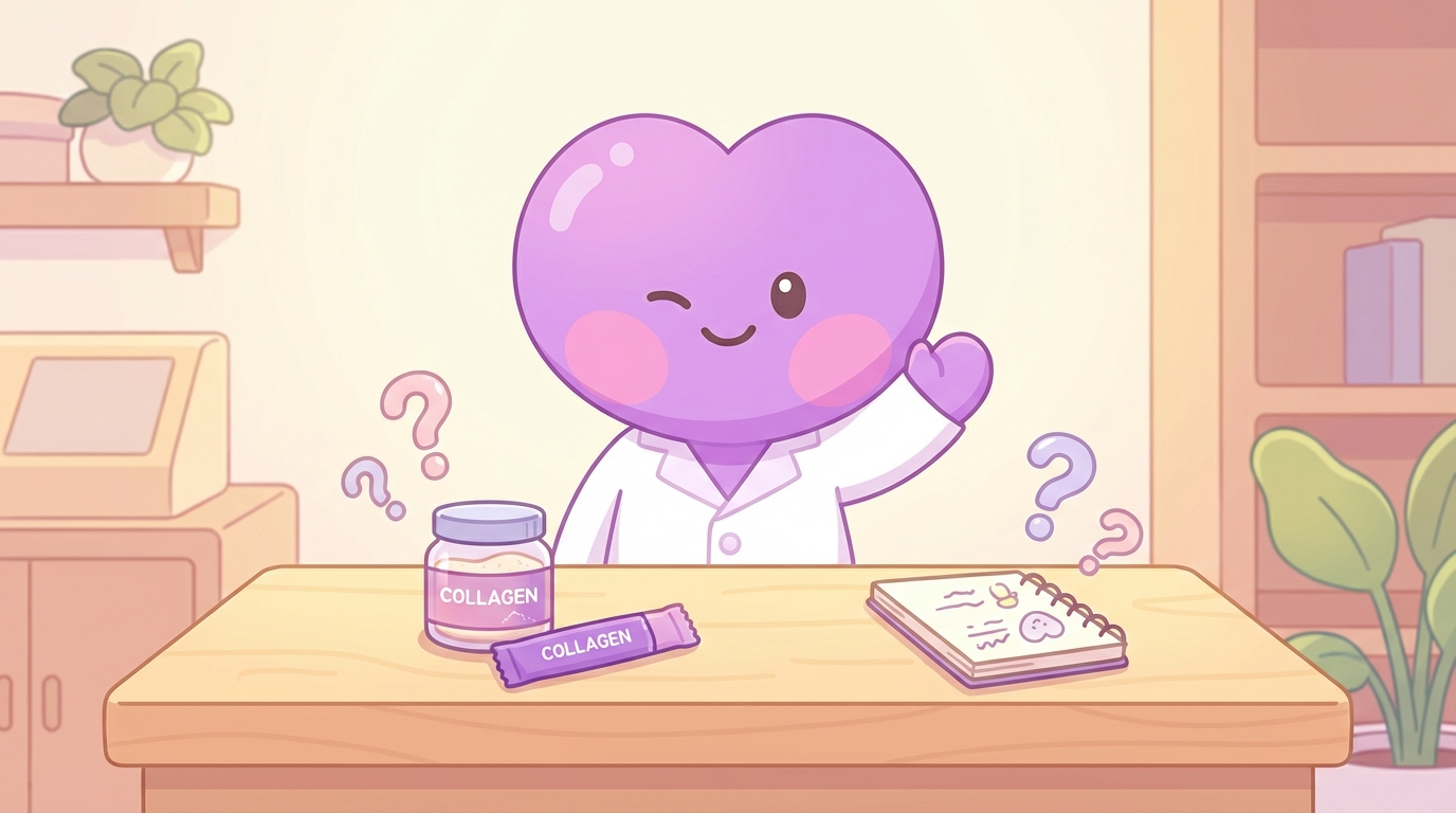 콜라겐의 종류부터 흡수율, 효과적인 섭취법까지 쉽게 정리해볼게요